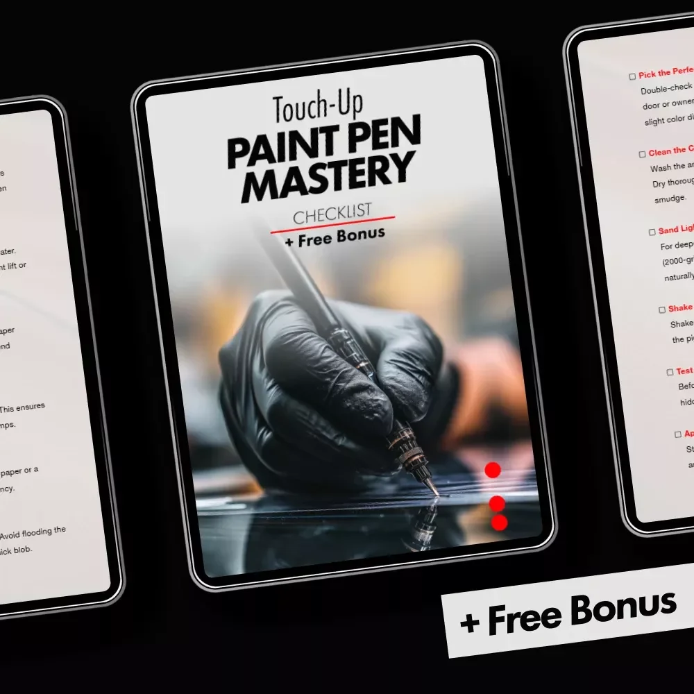 Touch-Up Paint Pen Mastery – Checklist for How to Use a Touch Up Paint Pen Correctly | DIY Car Scratch Repair Guide