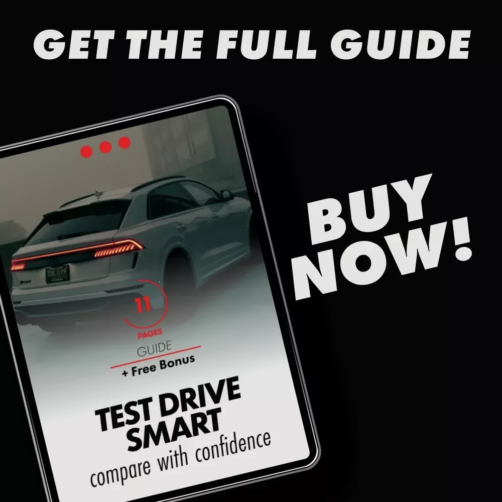 Test Drive Smart, Compare With Confidence | Practical Guide for Test Driving Multiple Cars How to Compare Before You Buy