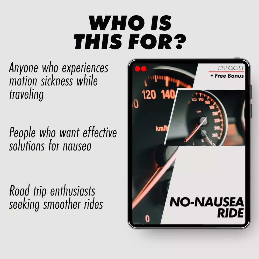 No-Nausea Ride: The Ultimate Digital Guide to Beating Motion Sickness on the Road