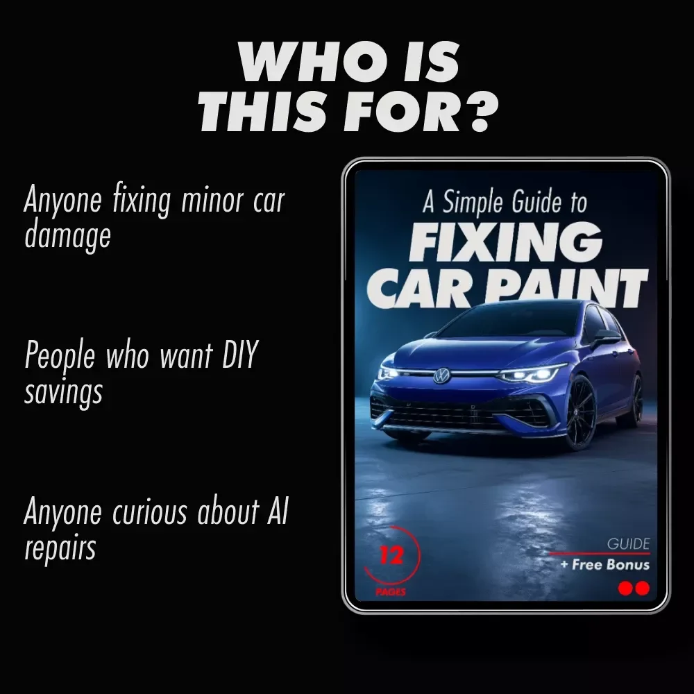 A Simple Guide to Fixing Car Paint – Digital Repair Guide for Beginners | Learn how to fix a small scratch or chip in car paint at Home
