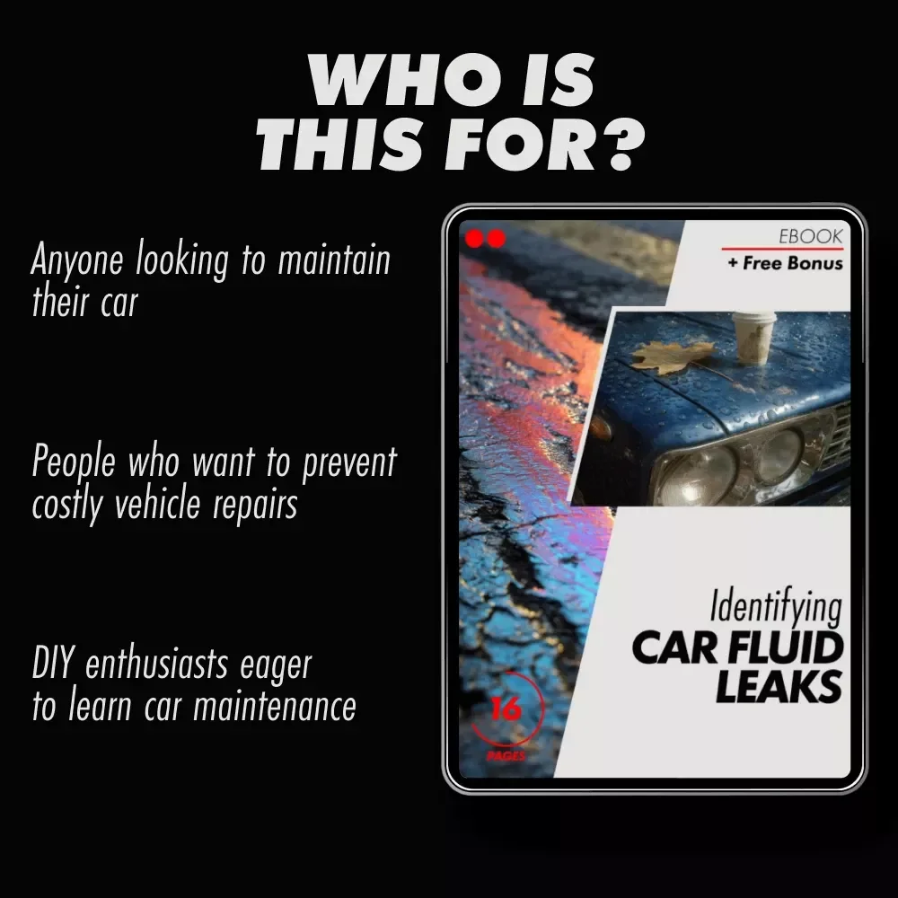 Identifying Car Fluid Leaks: A Step-by-Step Guide to Spotting and Fixing Leaks by Color | eBook Download