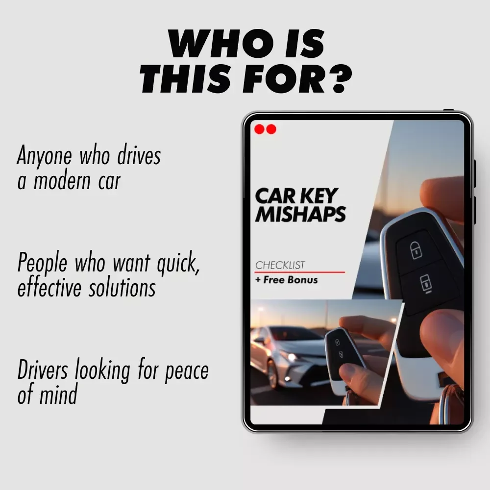 Checklist for Car Key Mishaps: What to Do if You Lock Your Keys in the Car