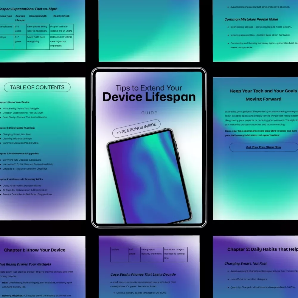 Tips to Extend Your Device Lifespan: Expert Guide for Gadgets & Electronics