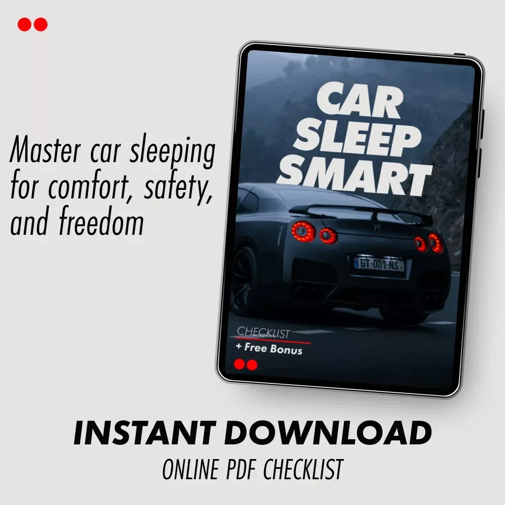 Car Sleep Smart: The Ultimate Guide to Sleeping in Your Car Comfortably & Safely