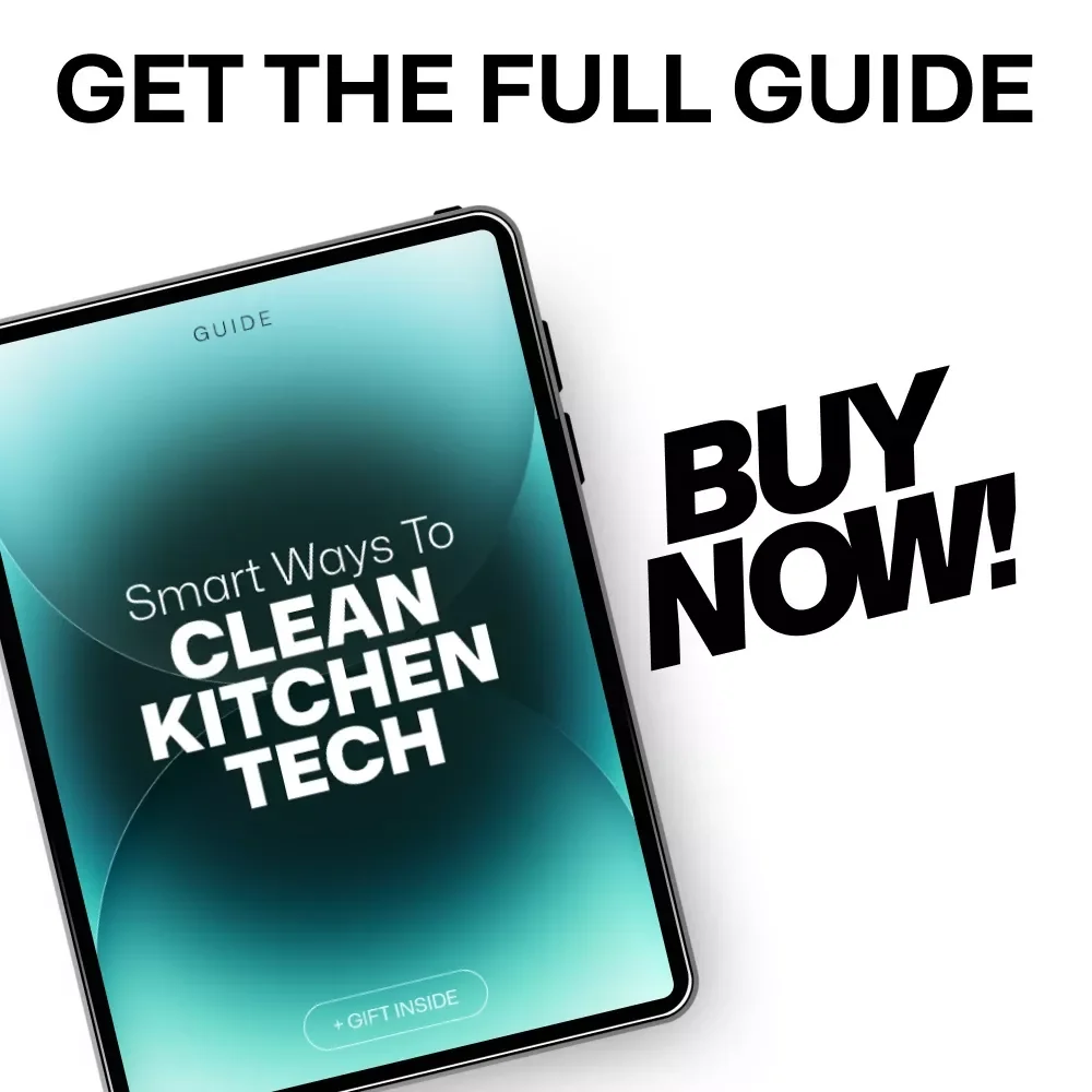 Smart Ways to Clean Kitchen Tech - Expert Cleaning Tips for Your Kitchen Gadgets