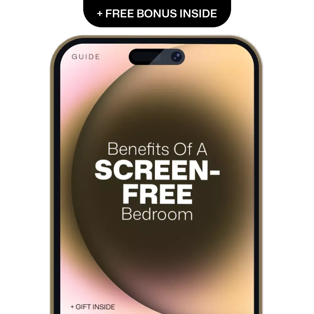 Benefits of a Screen-Free Bedroom Guide | Screen Free Bedroom Benefits for Better Sleep, Focus & Calm Digital Download