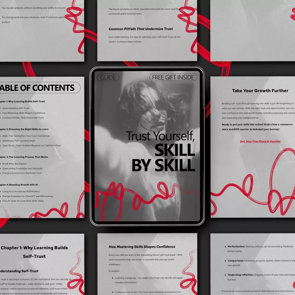 Trust Yourself, Skill by Skill: A Guide to Building Self-Trust by Learning New Skills