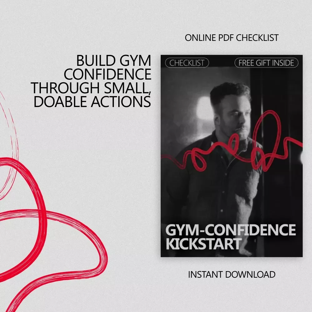 Gym-Confidence Kickstart Checklist | Simple Guide on how to build confidence to go to the gym for Beginners, First-Timers & Gym Anxiety Relief