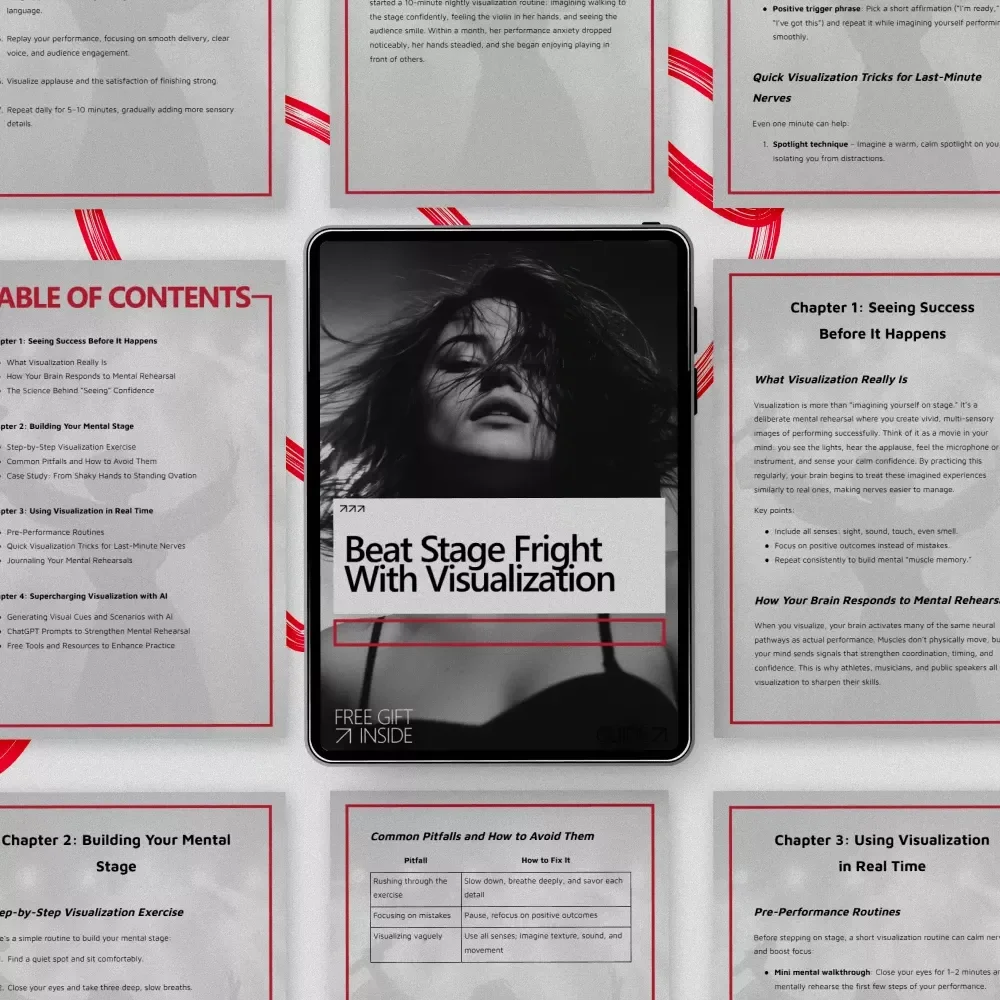 Beat Stage Fright with Visualization – A Confidence-Building Guide for Performers | Visualization for Stage Fright & Performance Anxiety