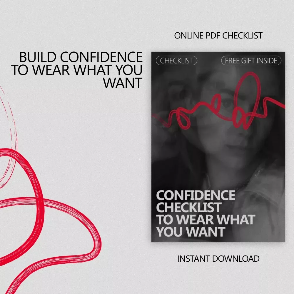 Confidence Checklist to Wear What You Want | Printable Style Confidence Guide for How to Build Confidence to Wear What You Want