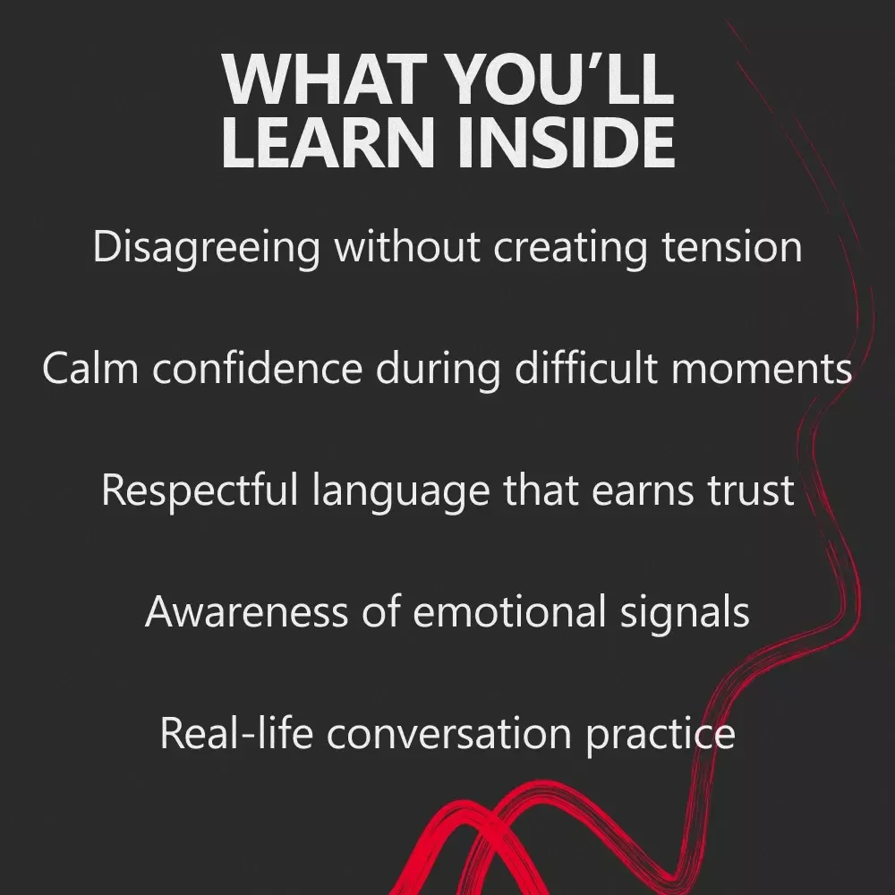 The Gentle Power of Assertive Disagreement – Ebook Guide on how to build confidence to disagree politely