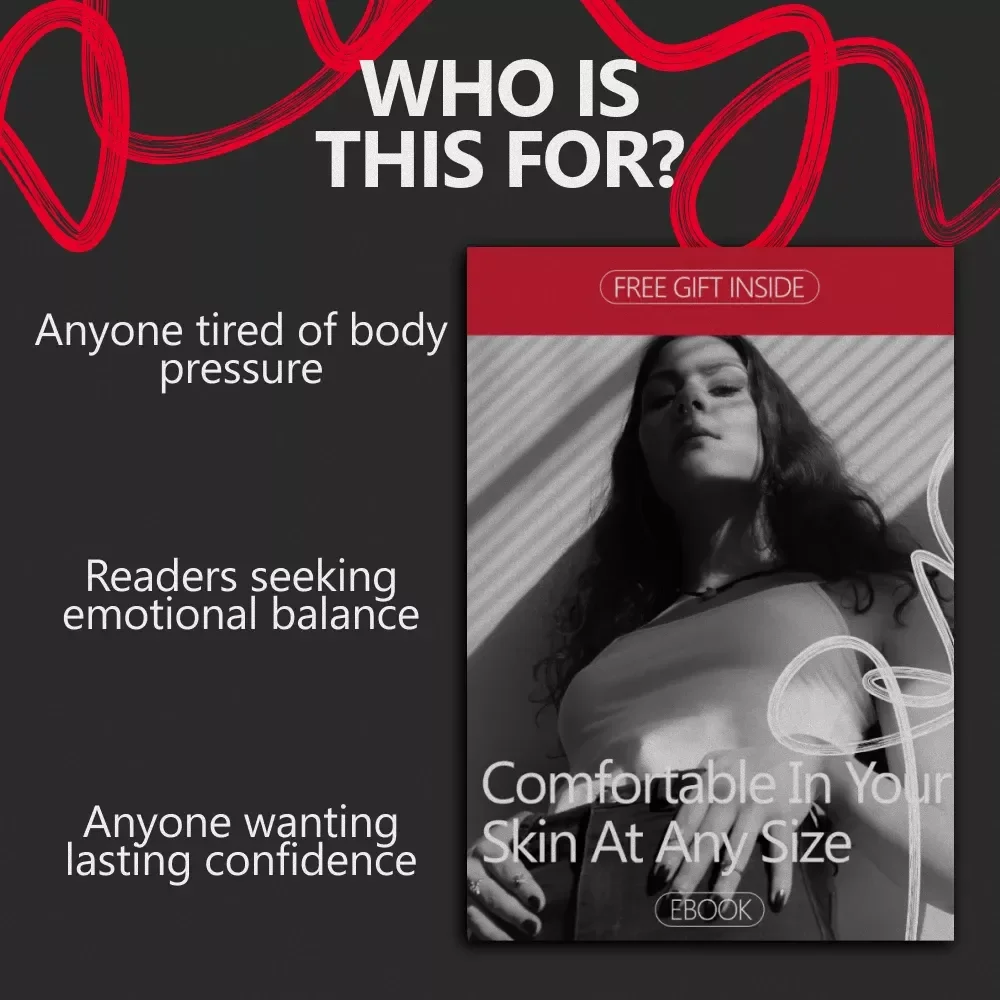 Comfortable in Your Skin at Any Size | How to Be Confident With Your Weight | Body Confidence eBook & Self-Trust Guide