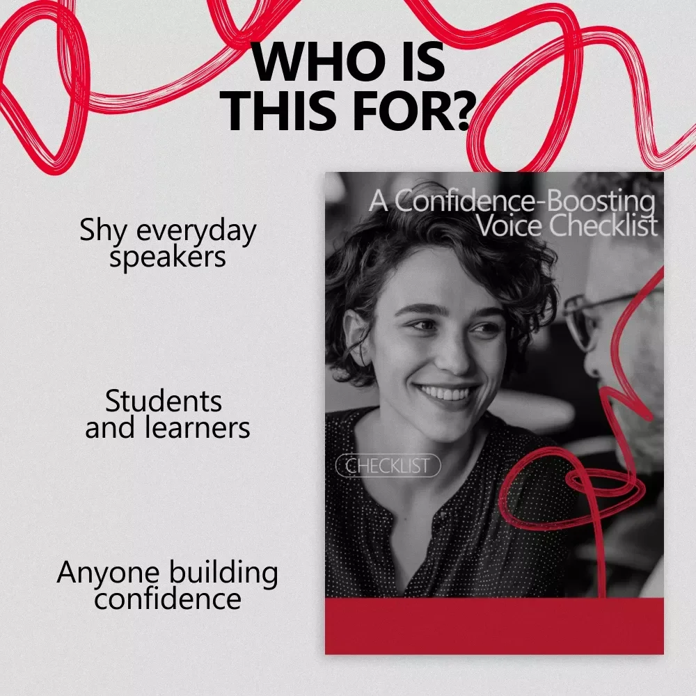 A Confidence-Boosting Voice Checklist | Speak With Authority & Presence | How Confident Voice Changes Perception Digital Checklist