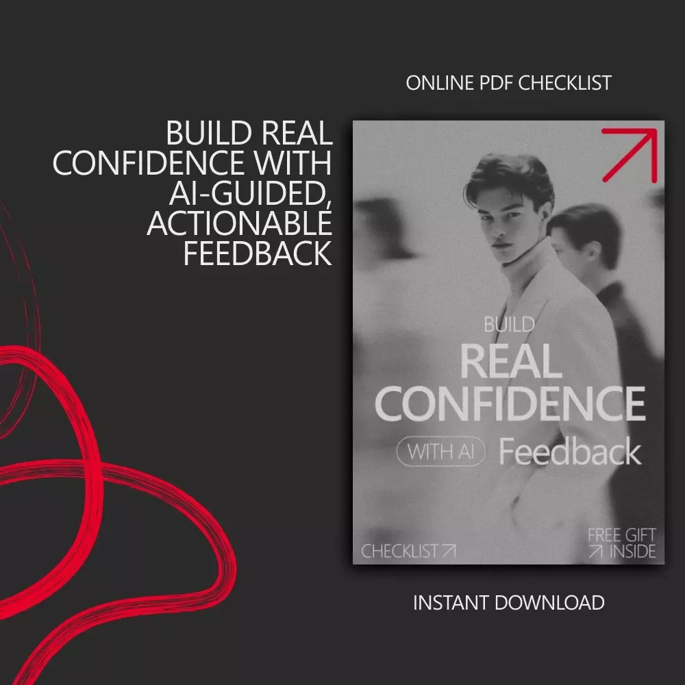 Build Real Confidence With AI Feedback - Confidence Exercises with AI Feedback Checklist