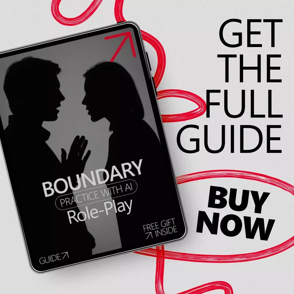 Boundary Practice With AI Role-Play – Digital Guide for Confident Communication, Assertive Scripts, ai role-play bot for setting boundaries practice
