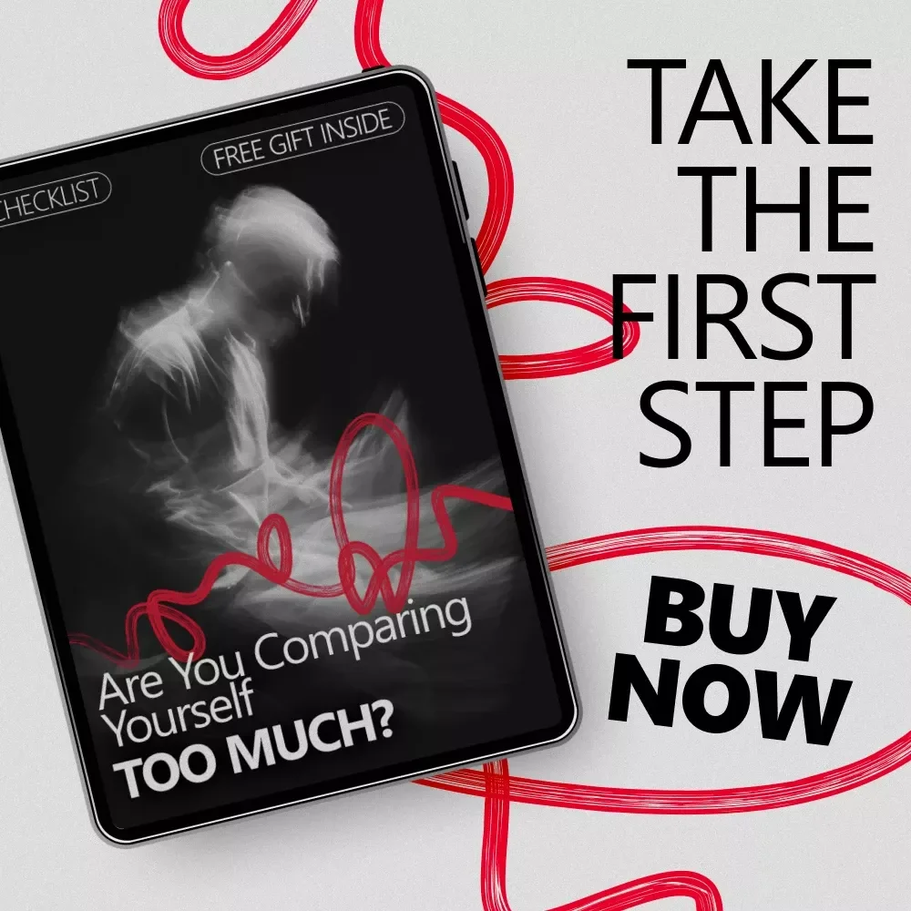 Are You Comparing Yourself Too Much – Checklist to Identify Signs You Compare Yourself Too Much, Self-Awareness & Mindset Reset Digital Download