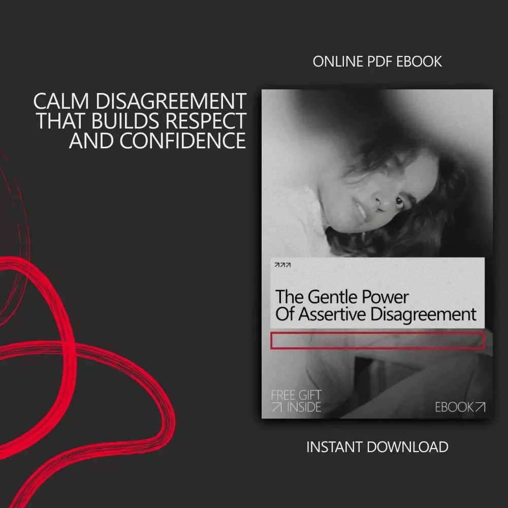 The Gentle Power of Assertive Disagreement – Ebook Guide on how to build confidence to disagree politely