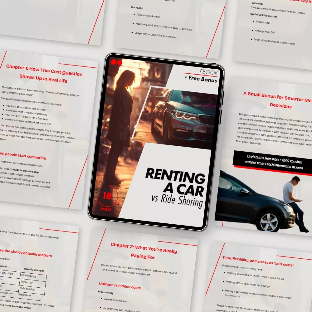 Renting a Car vs Ride Sharing: The Ultimate Guide to Cheaper Travel Options