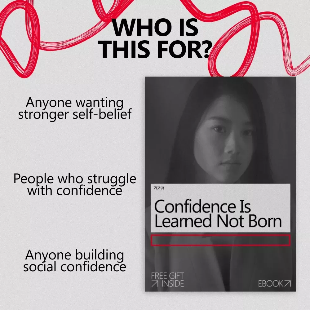 Confidence Is Learned Not Born – Psychology-Based Confidence Lessons from Psychology eBook for Building Real Self-Belief