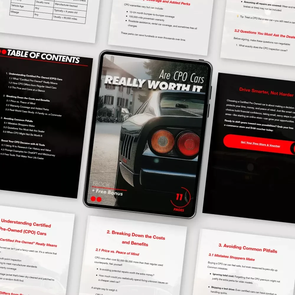 Are CPO Cars Really Worth It? A Comprehensive Guide to Certified Pre-Owned Cars