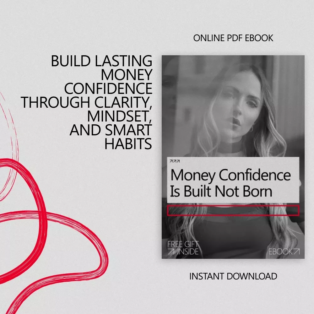 Money Confidence Is Built Not Born | How to Be Confident With Your Finances eBook Guide for Smart Money Mindset & Financial Clarity