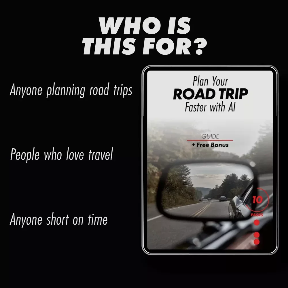 Plan Your Road Trip Faster with AI | Smart Travel Guide Using ai for planning the most efficient road trip route | Digital Download eBook for Travelers