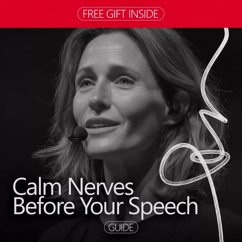 Calm Nerves Before Your Speech | Confidence-Building Guide for Mental Rehearsal for Public Speaking Nerves | Digital Download
