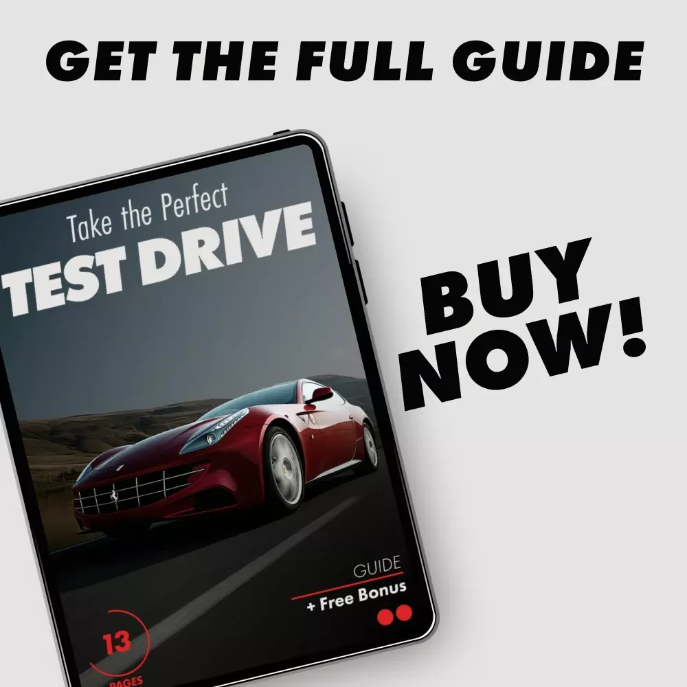 Take the Perfect Test Drive – Smart Car Buying Guide | Learn how to test drive a car effectively | Digital Download for Confident Vehicle Decisions