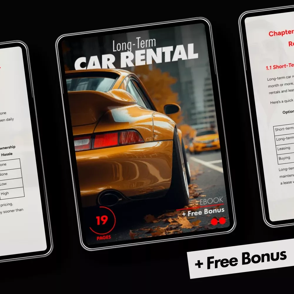 Long-Term Car Rental eBook Guide: Is it a Good Idea for Your Next Vehicle Solution?