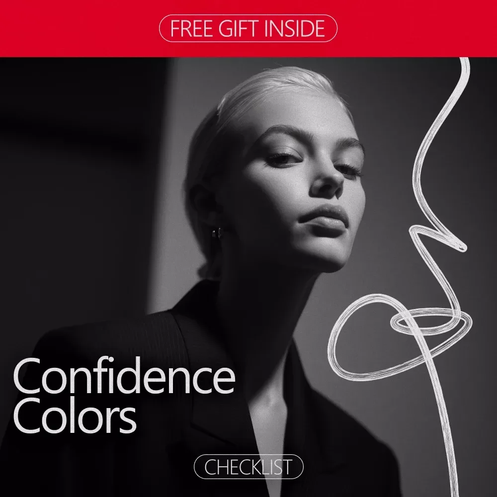 Confidence Colors Checklist | Color Psychology Guide for Personal Style, Power Colors, Outfit Confidence, Digital Download