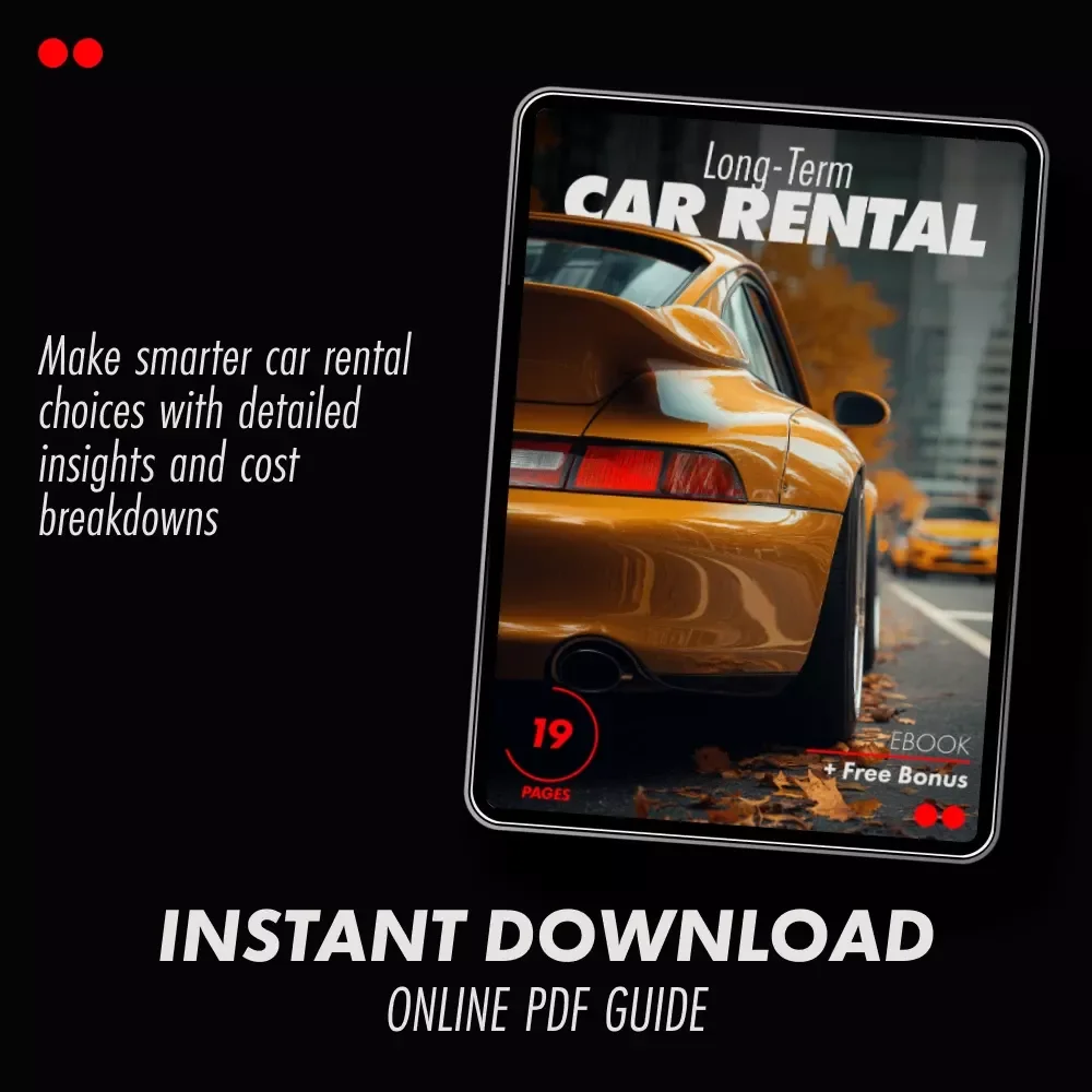 Long-Term Car Rental eBook Guide: Is it a Good Idea for Your Next Vehicle Solution?