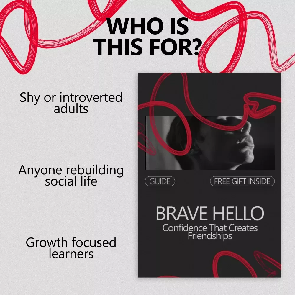 Brave Hello: Confidence That Creates Friendships | A Practical Guide on How to Build Confidence to Make New Friends