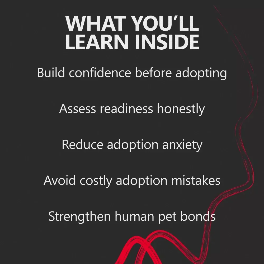 Adopt Boldly: Confidence for Every Pet Owner | eBook Guide on How to Build Confidence to Adopt a Pet with Clarity & Heart