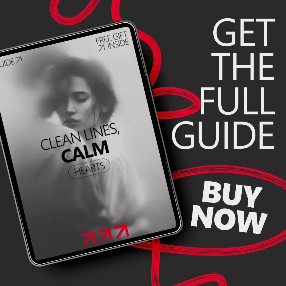 Clean Lines, Calm Hearts – A Gentle Guide to Boundaries After a Breakup, Emotional Reset & Healthy Distance