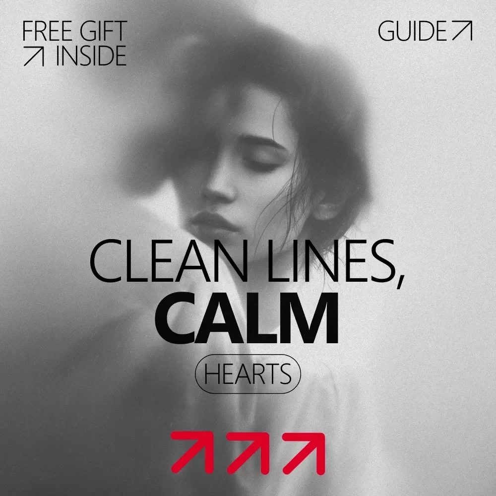 Clean Lines, Calm Hearts – A Gentle Guide to Boundaries After a Breakup, Emotional Reset & Healthy Distance