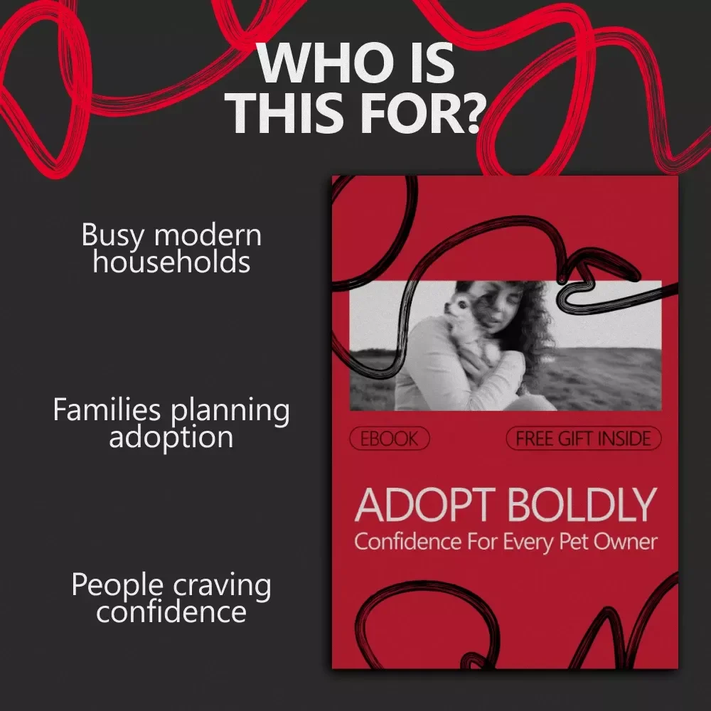 Adopt Boldly: Confidence for Every Pet Owner | eBook Guide on How to Build Confidence to Adopt a Pet with Clarity & Heart