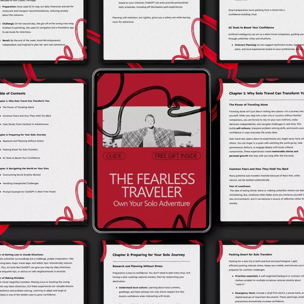 The Fearless Traveler: Own Your Solo Adventure | Confidence-Building Solo Travel Guide | How to Build Confidence to Travel Alone