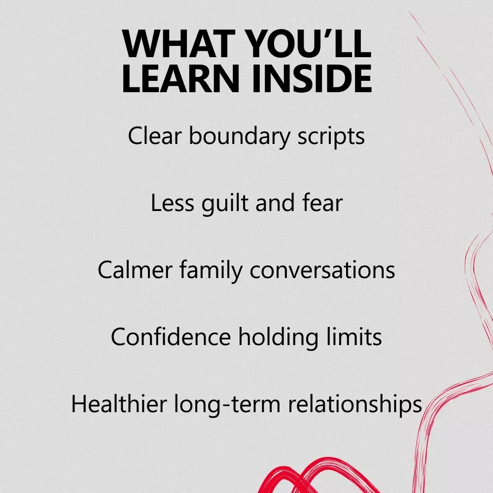 Boundaries With Parents That Actually Hold – Practical Guide on How to Set Boundaries With Parents, Reduce Guilt, and Protect Your Peace