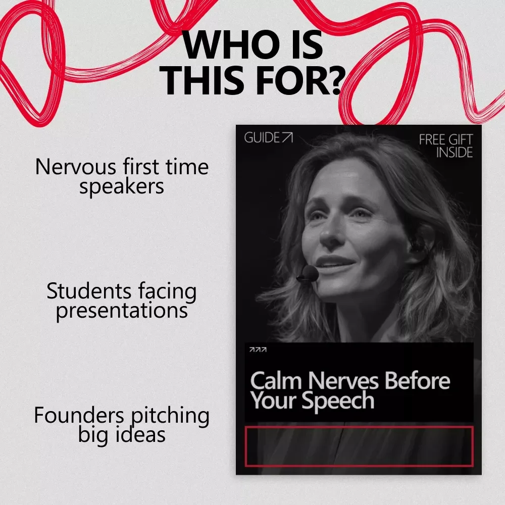 Calm Nerves Before Your Speech | Confidence-Building Guide for Mental Rehearsal for Public Speaking Nerves | Digital Download