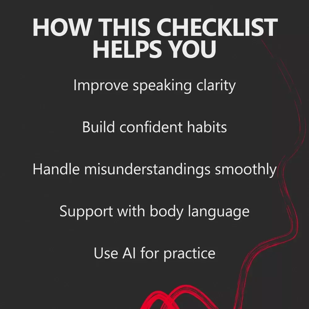 Speak Proudly, Sound Like Yourself: Confidence-Building Checklist for Speaking with Your Accent