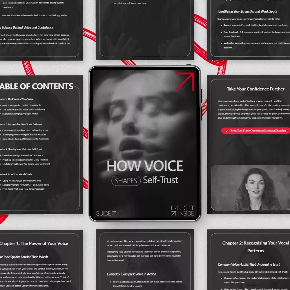 How Voice Shapes Self-Trust: The Guide to Using Tone to Build Confidence