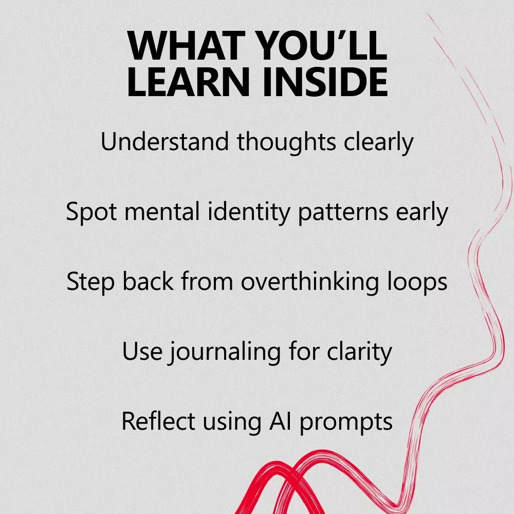 Free Your Mind From Your Thoughts – Transformational Guide on how to separate thoughts from identity, Mindfulness & Self-Awareness Digital Download