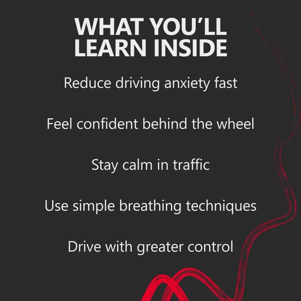 Calm Roads Confident You – A Practical Guide on How to Be Confident When Driving for Anxious & New Drivers