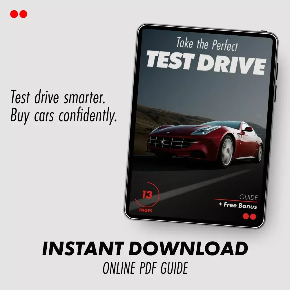 Take the Perfect Test Drive – Smart Car Buying Guide | Learn how to test drive a car effectively | Digital Download for Confident Vehicle Decisions
