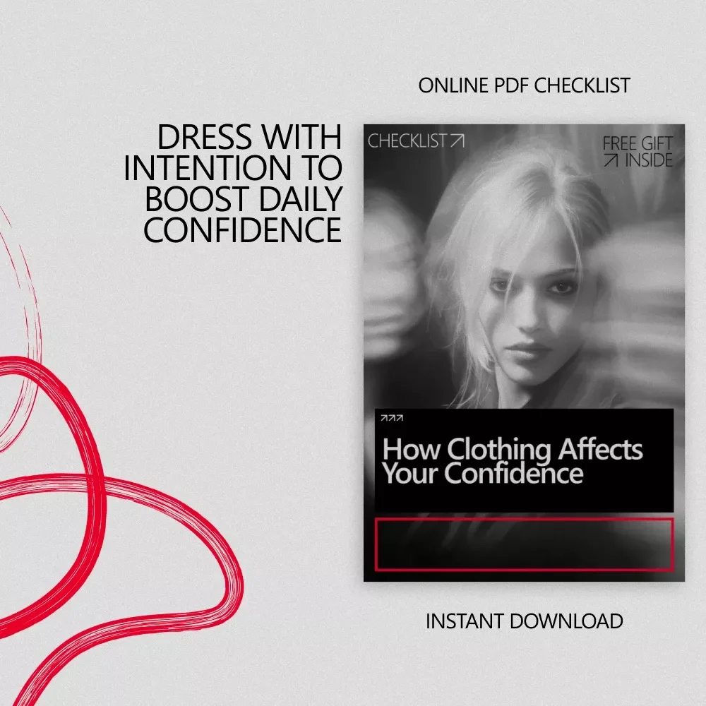 How Clothing Affects Your Confidence – Digital Style Guide, Confidence Through Clothing eBook, Personal Style & Self-Esteem Checklist Download