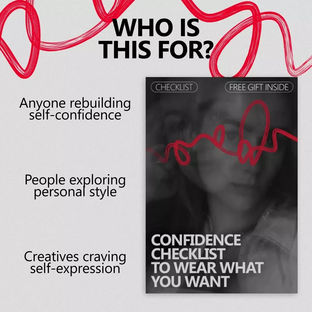 Confidence Checklist to Wear What You Want | Printable Style Confidence Guide for How to Build Confidence to Wear What You Want