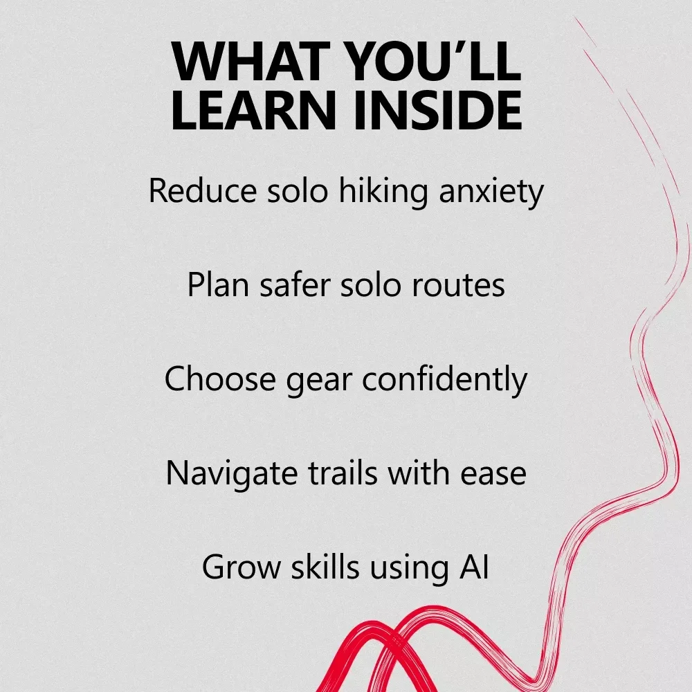Solo Trail Confidence: Your Guide to Hiking Alone | A Practical Digital Guide on how to build confidence to hike alone, Prepare Safely, and Enjoy Solo Adventures