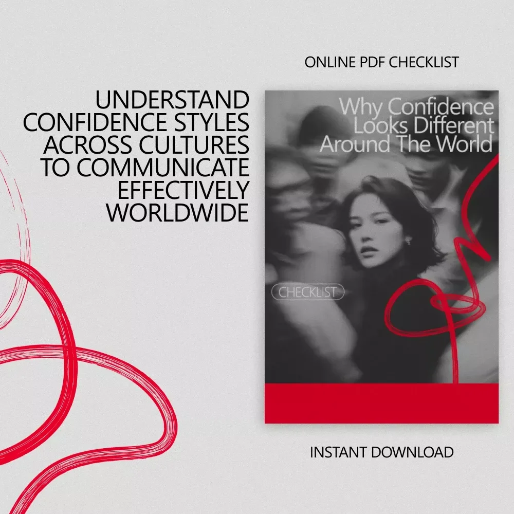 Why Confidence Looks Different Around the World: A Cross-Cultural Guide & Checklist for Success