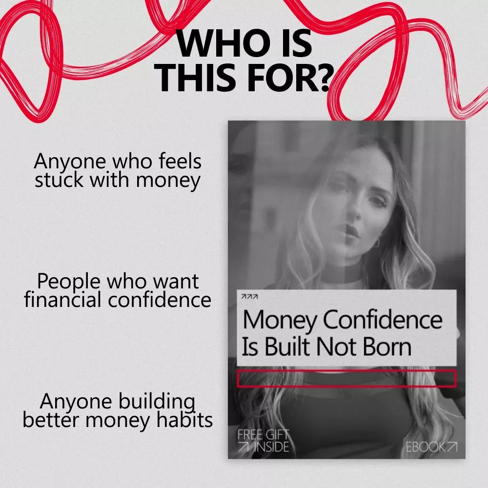 Money Confidence Is Built Not Born | How to Be Confident With Your Finances eBook Guide for Smart Money Mindset & Financial Clarity
