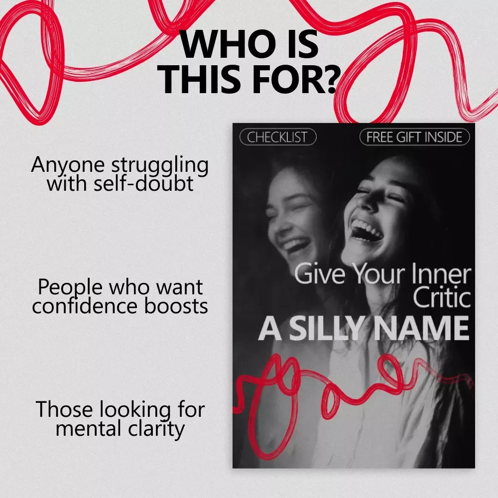 Give Your Inner Critic a Silly Name: A Checklist to Weaken Your Inner Voice